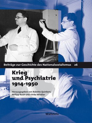 cover image of Krieg und Psychiatrie 1914--1950